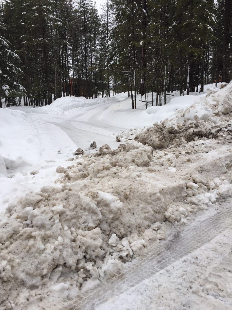Illustration for article titled Flathead County Plow 1, Highlander Driveway 0